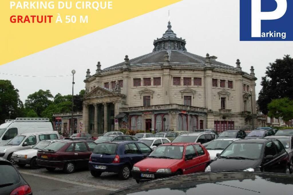 Charmant T2 Hyper-Centre, Netflix, Gare Amiens Luaran gambar
